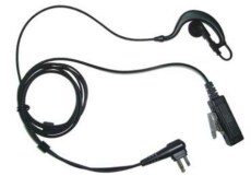 Logic Wireless 2-Wire Flexi Earhook - Hytera 2 Pin