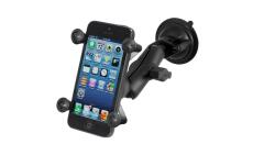 RAM Composite Twist Lock Suction Cup Mount with Universal X-Grip Cell Phone Holder