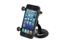 RAM Lil Buddy Adhesive Stick Base Mount with Universal X-Grip Cell Phone Holder