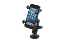 RAM Composite Flat Surface Mount with Universal X-Grip Cell Phone Holder