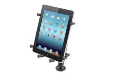 RAM Flat Surface Mount with LONG Double Socket Arm & Universal X-Grip III Holder for Large Tablets