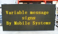 MSL Variable Message Sign - Amber