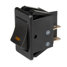 Hella 12V DC Rocker Switch - Amber