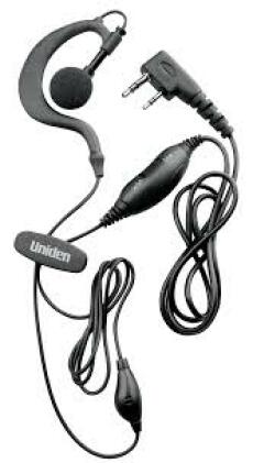 Uniden EM800 Ear Hook Earpiece Mic
