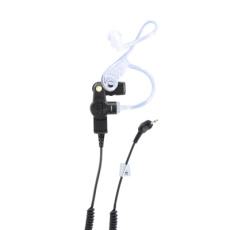 Otto Acoustic Tube Quick Disconnect 3.5mm Curly Cord Earphone