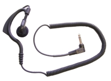 Logic Wireless Flexible Ear-Hook 2.5mm Curly Cord Earphone